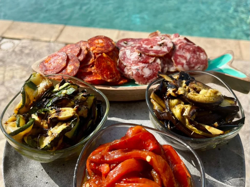 Buffet italien - Antipasti - Traiteur Bandol